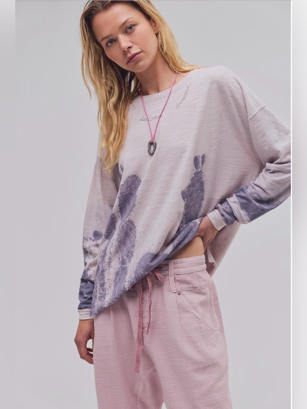 We the Free Kai Long Sleeve Top NWT Cactus Combo 💕